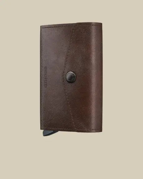 Portefeuille Enveloppe Vintage - Chocolat