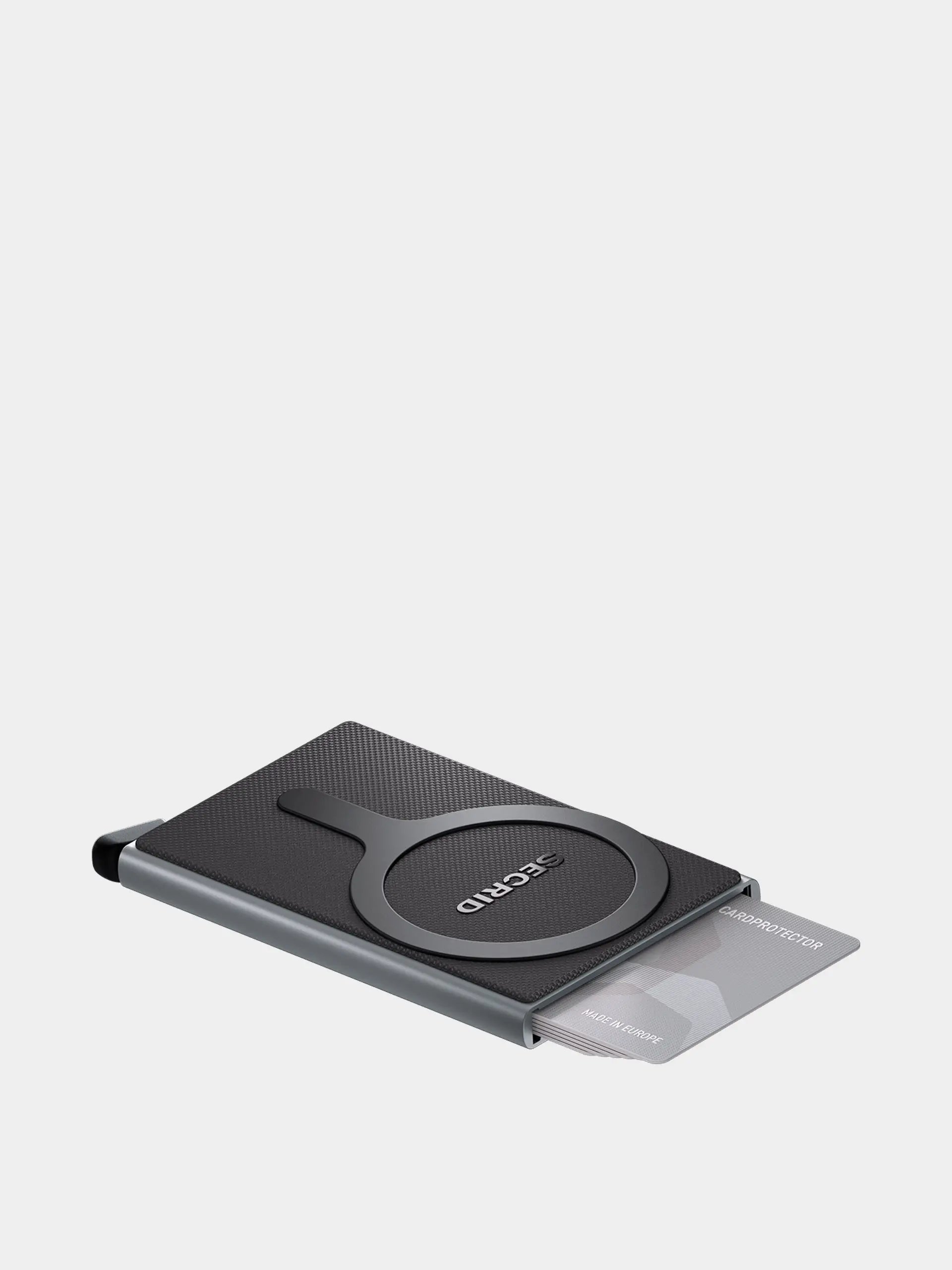 Cardprotector Magsafe Titanium Grijze Kaarthouder