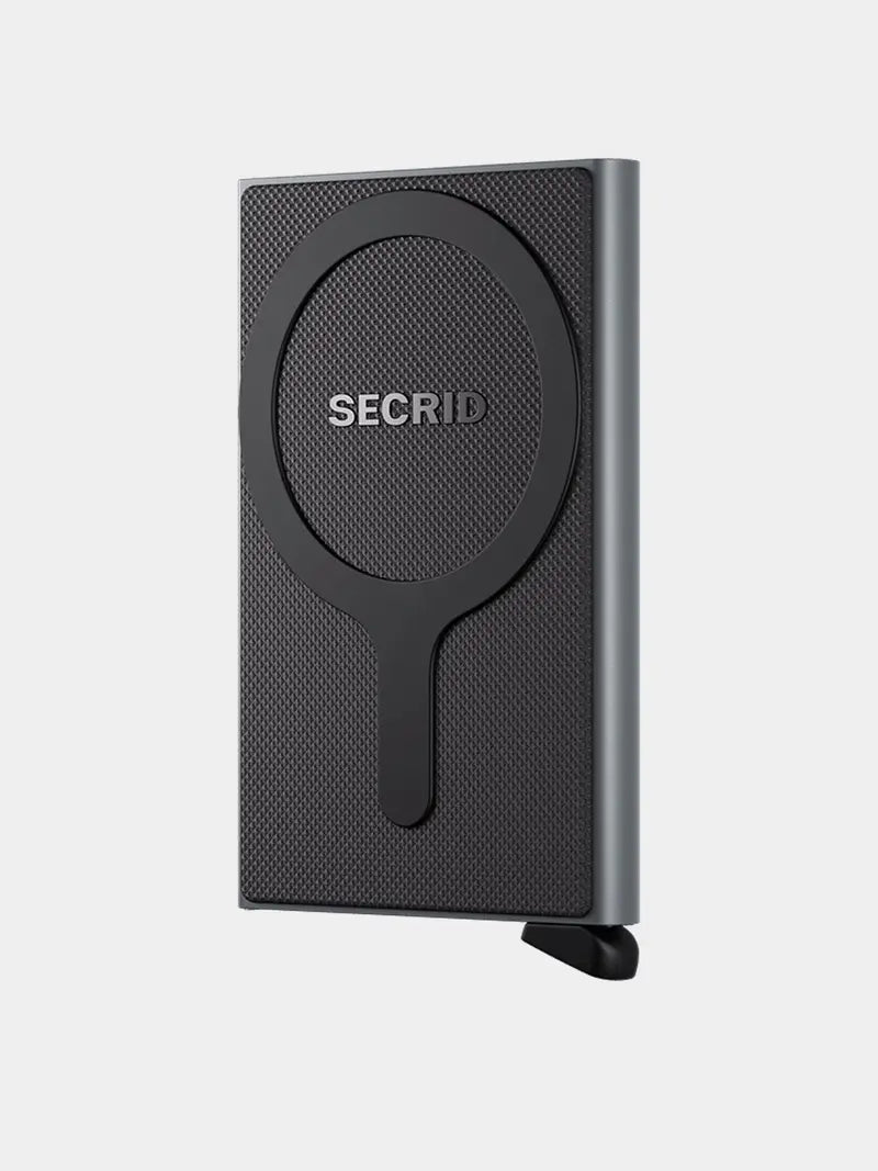 Cardprotector Magsafe Titanium Grijze Kaarthouder