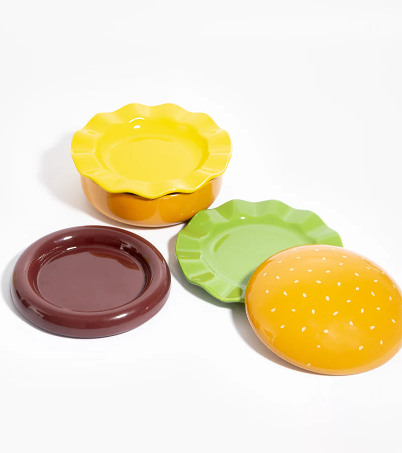 Keramische Hamburger Schaalset