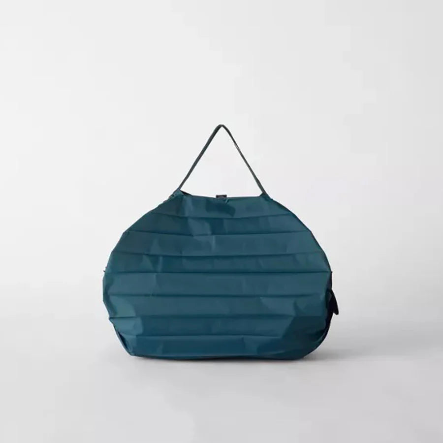 One-pull foldable bag - M Evergreen