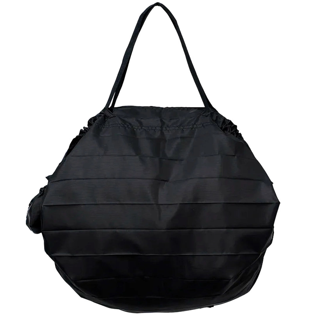 One-Pull Foldable Bag - M Jet Black