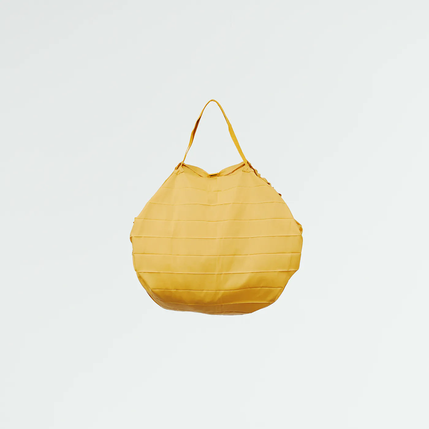 One-pull foldable bag - M Karashi Mustard