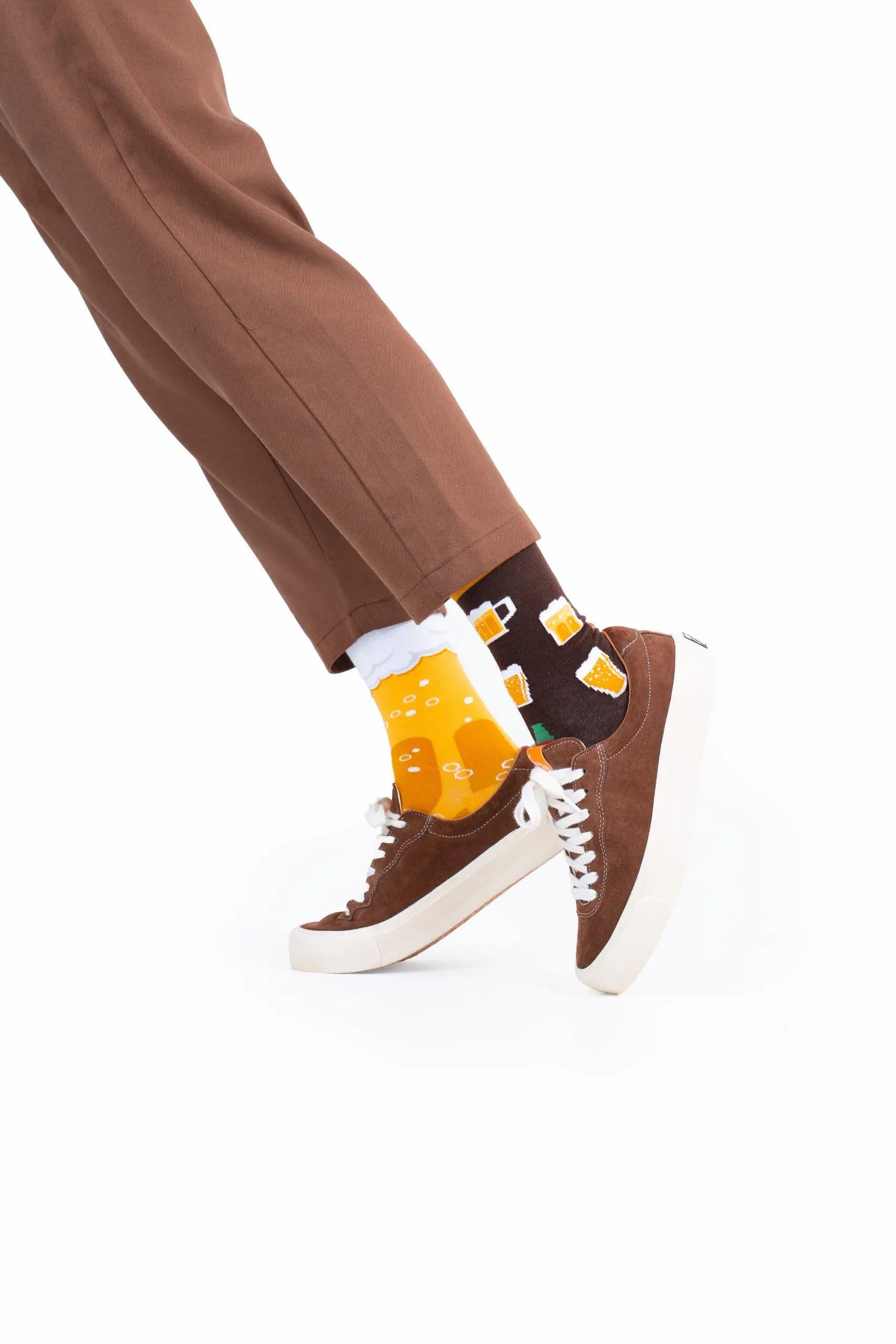 Chaussettes hautes dépareillées - Craft Beer