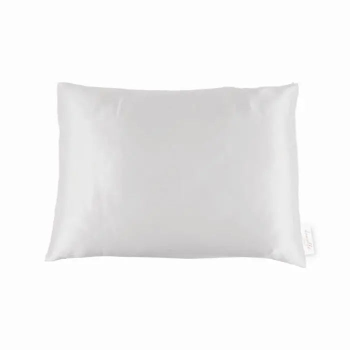 White satin pillowcase