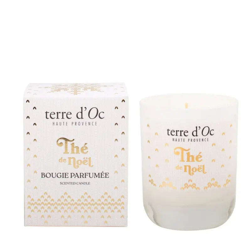 Bougie Parfumée - Senteur "Thé de Noël"
