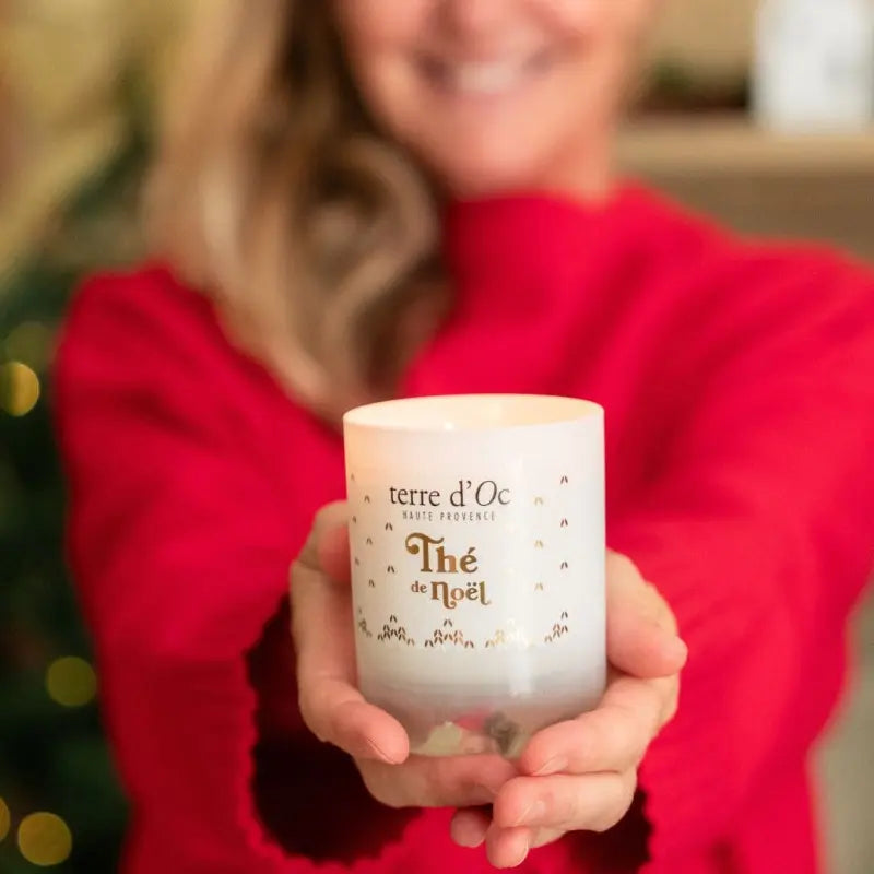 Bougie Parfumée - Senteur "Thé de Noël"