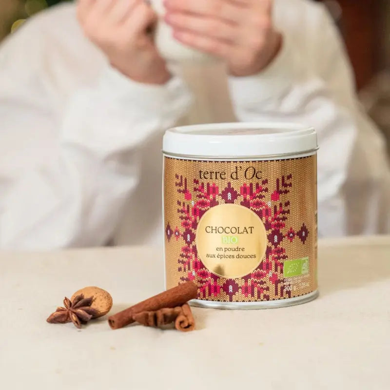Chocolat gourmand bio en poudre - Aux épices douces