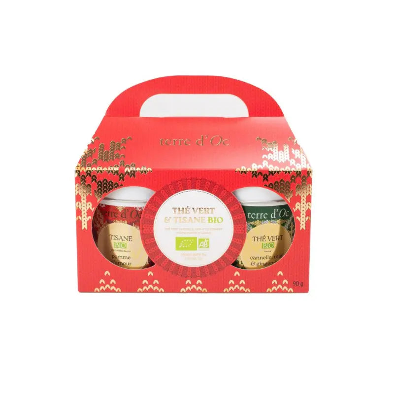 Duo de Noël - Thé vert & tisane bio