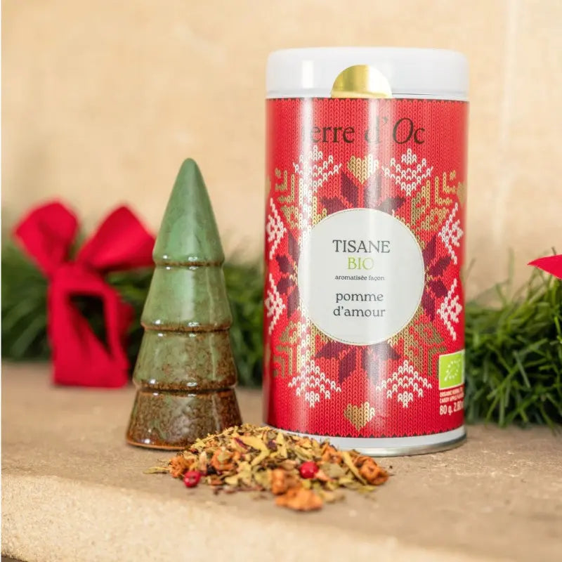 Tisane bio de Noël - Façon pomme d'amour