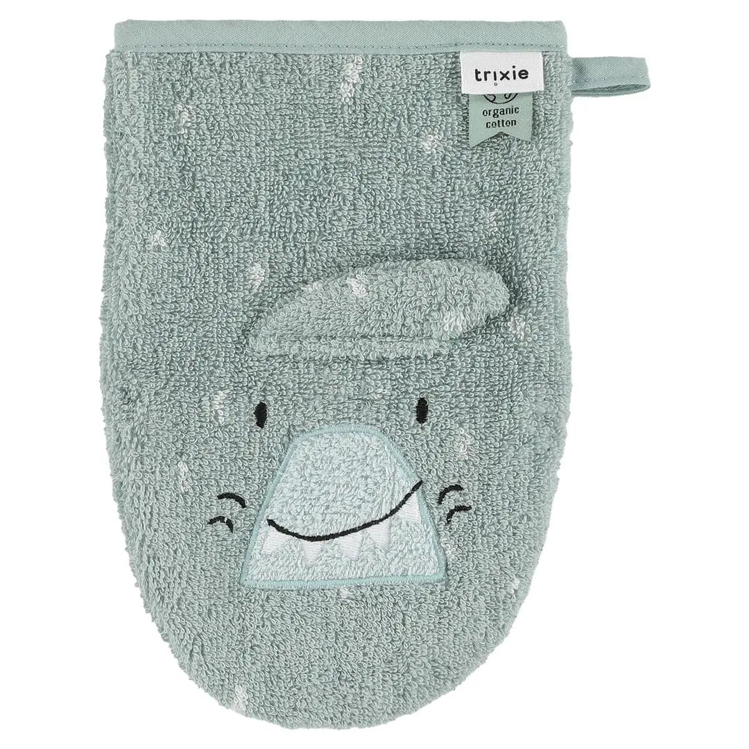Set of 2 wash mitts Mr Shark & Mr. Dino