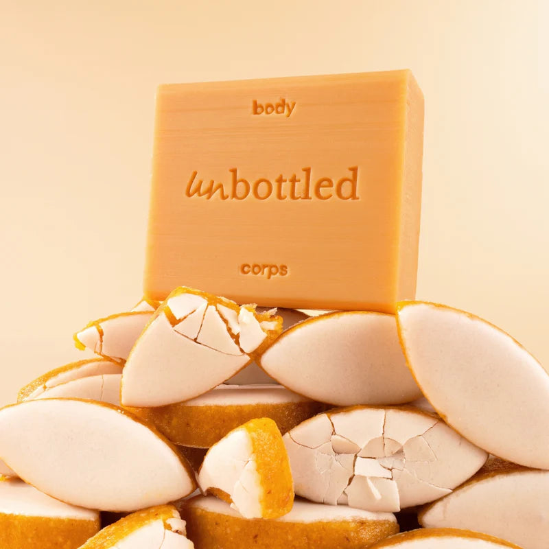 Bottle-free shower gel - Calisson and Melon