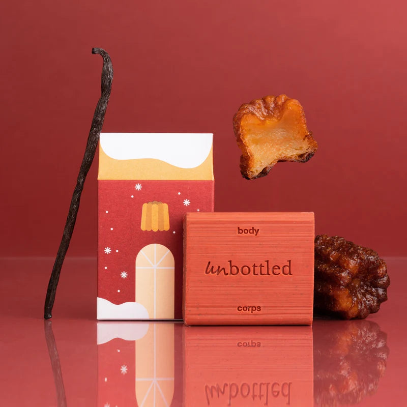 Bottle-free shower gel - Cannelé and Vanilla