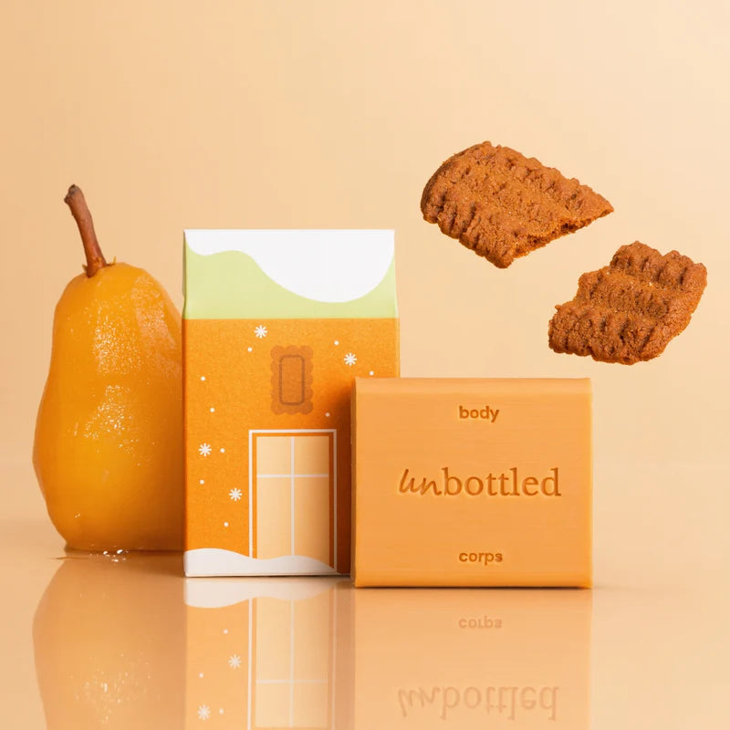 Bottle-free shower gel - Speculoos and Pear