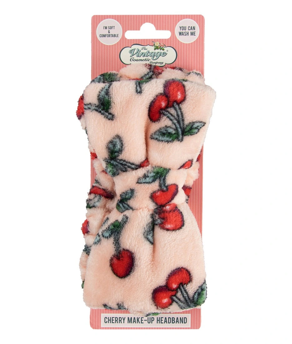 Makeup Headband - Cherry