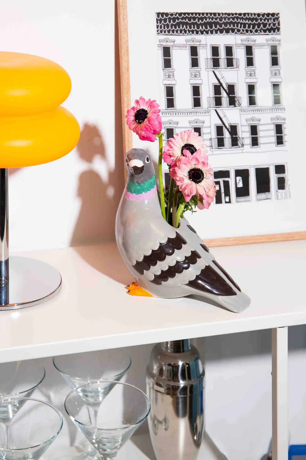 Vase M - Pigeon