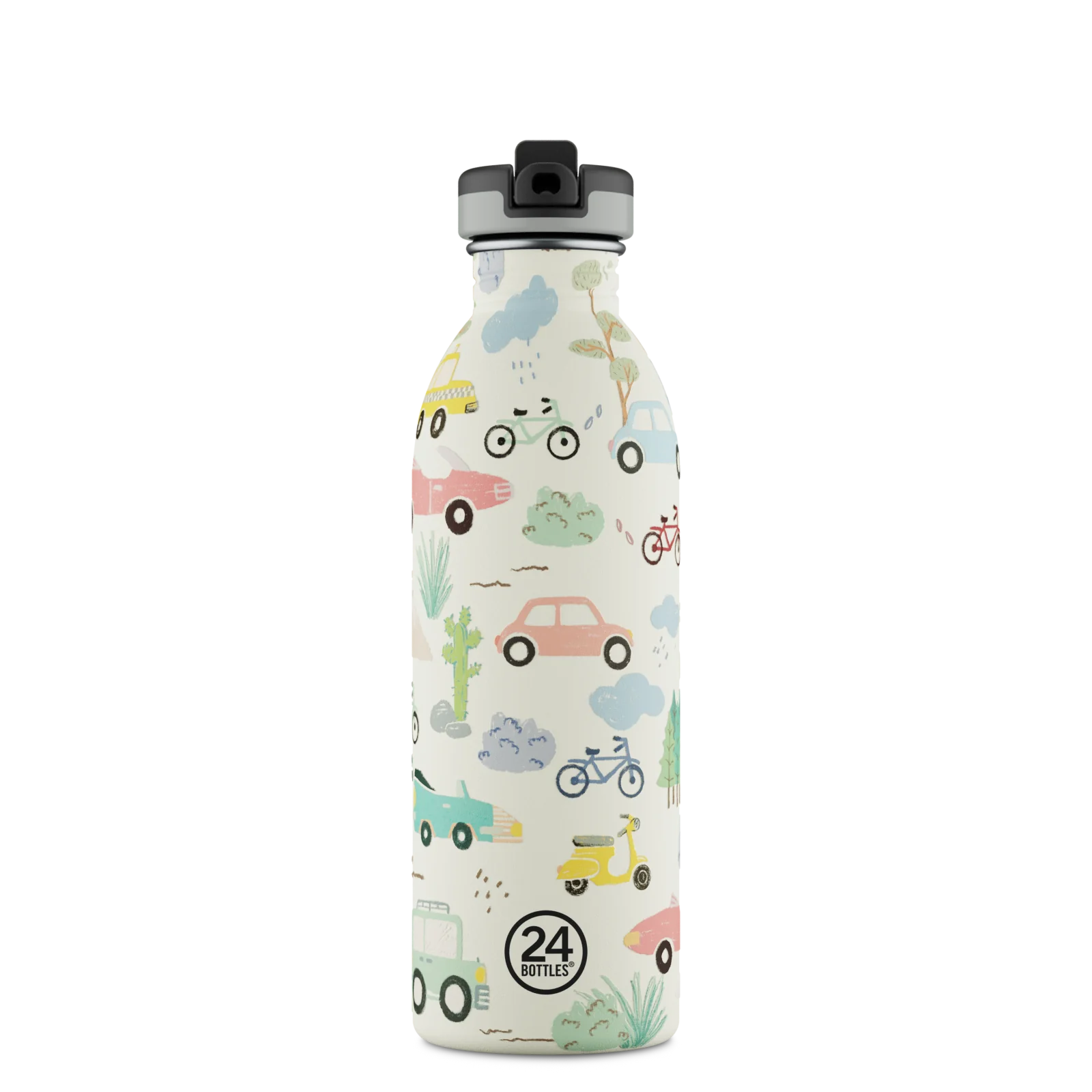 Urban Bottle Kids Water Bottle (with Sports Cap) - Adventure Friends - 500ml