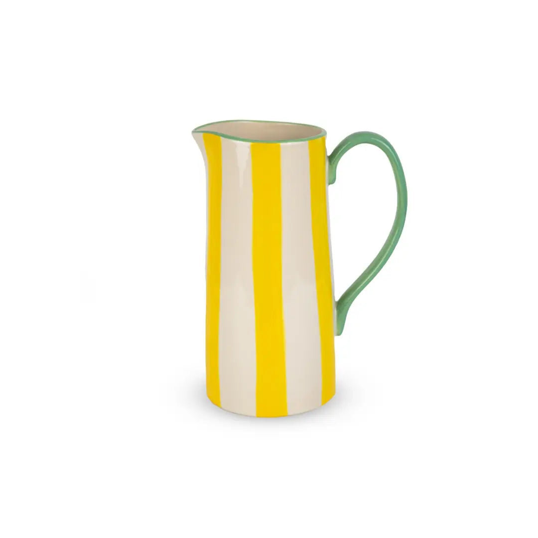 Carafe en grès colorée Jaune - 1.3 L