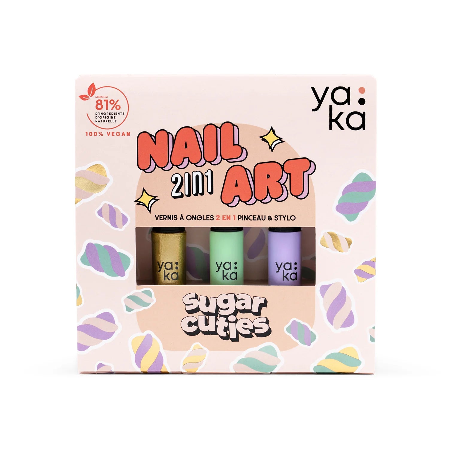 Coffret vernis à ongles 2en1 - Sugar Cuties