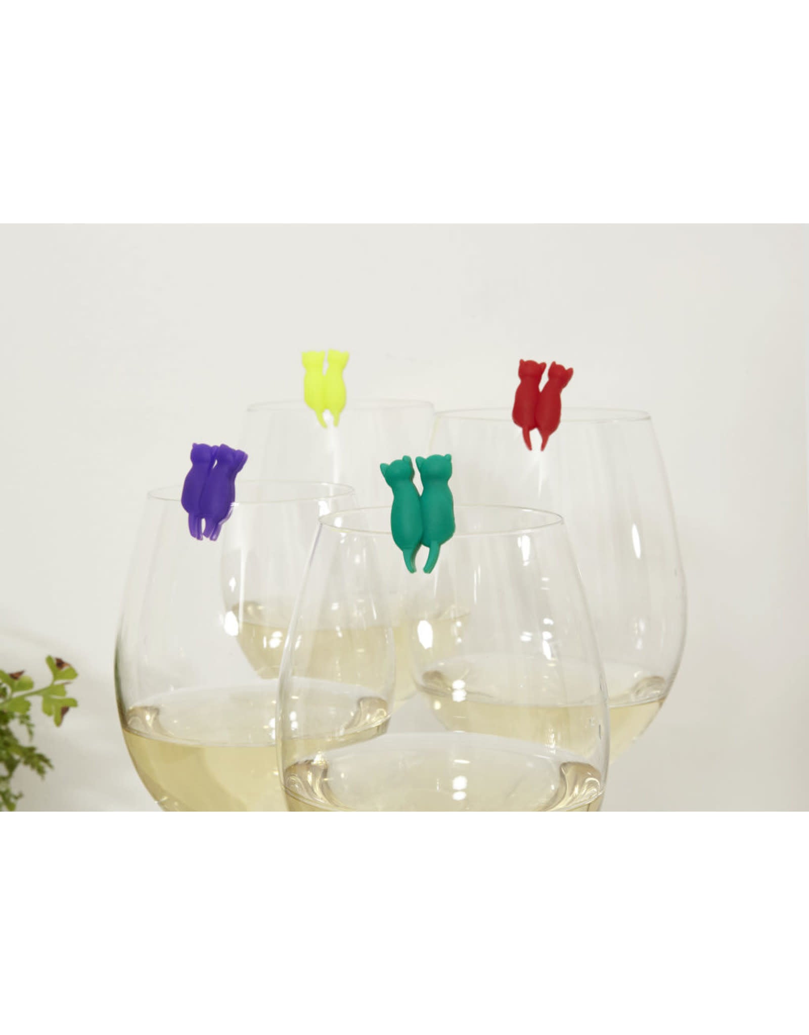 Marqueurs de verre Chat