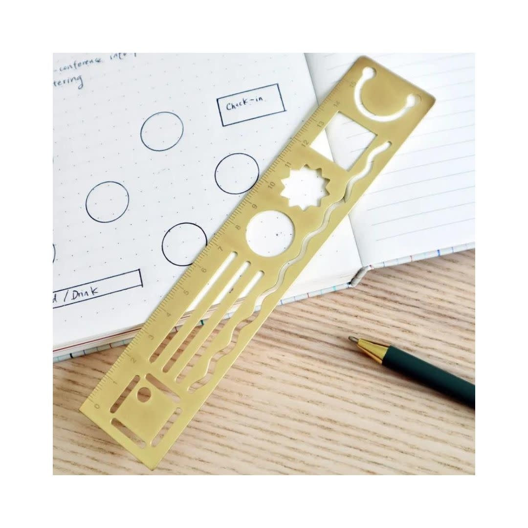 Règle en métal  3 en 1