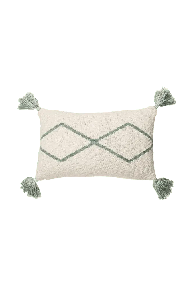 Coussin Lavable Oasis Indus Bleu