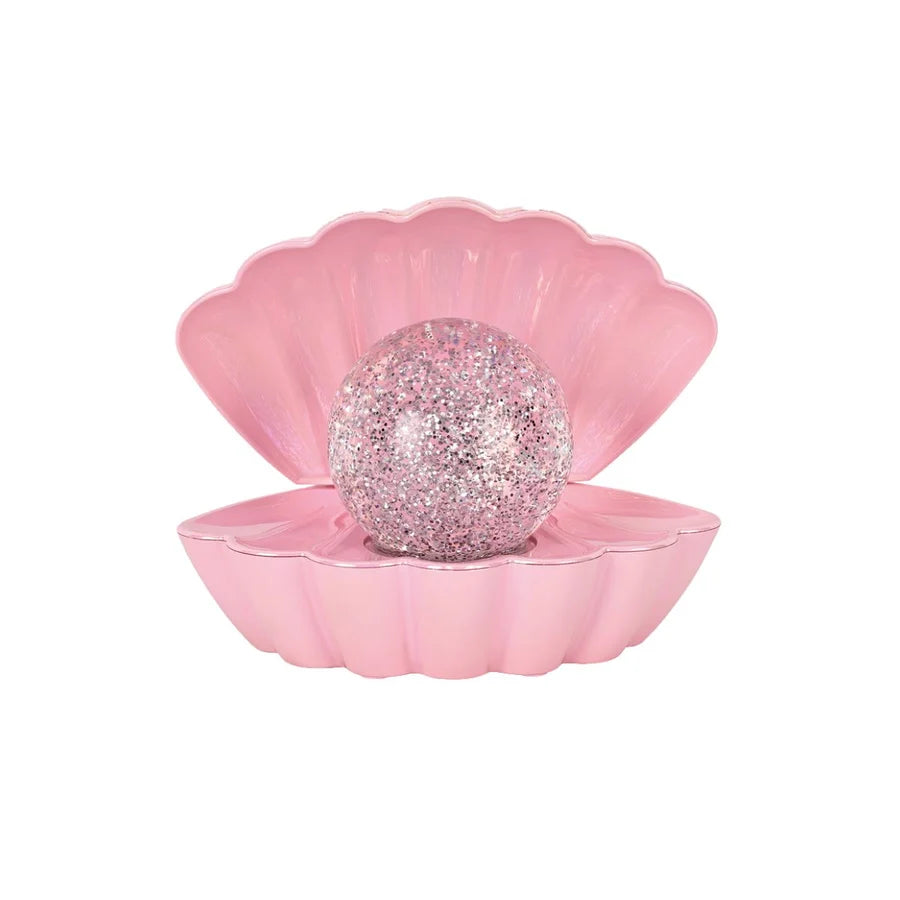 Lampe coquillage - rose brillante