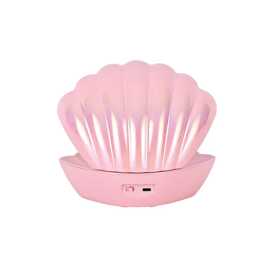 Lampe coquillage - rose brillante