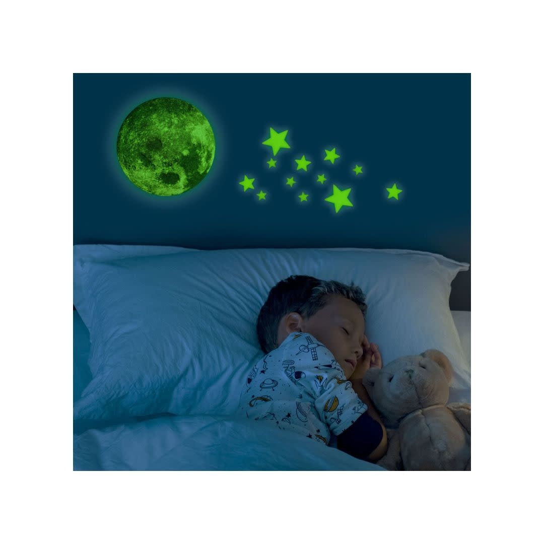 Autocollant Étoiles Phosphorescentes Super Stars