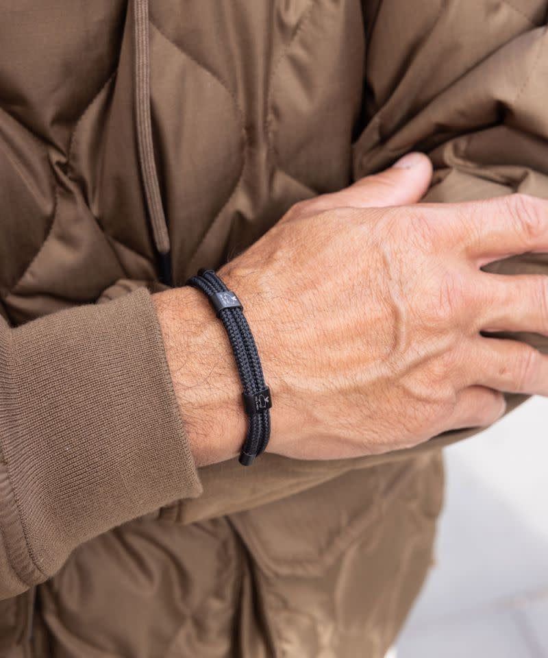 Double Bracelet Little Lewis - Noir