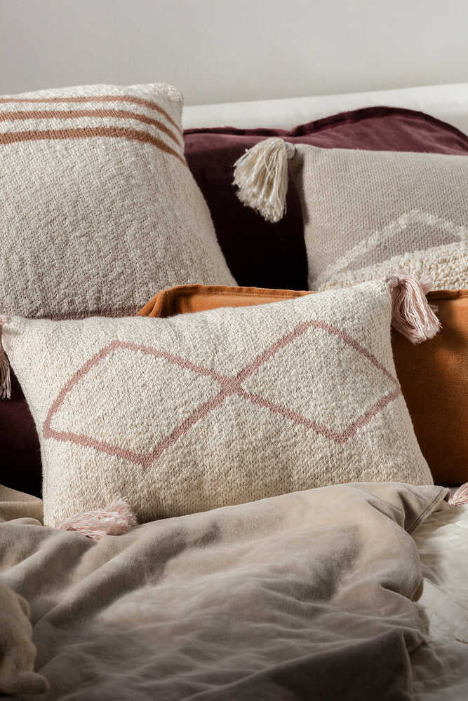 Coussin lavable Oasis Rose