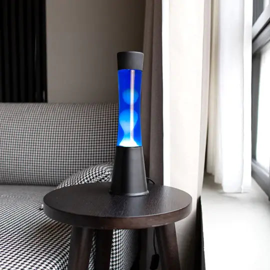 Black & Blue Lava Lamp