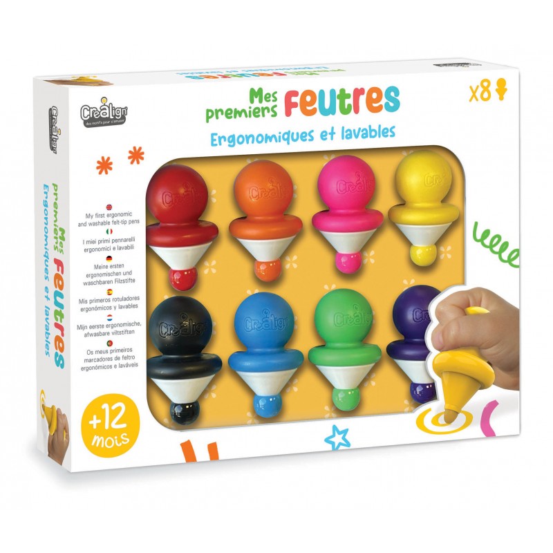 Mes Premiers feutres (8 pcs)