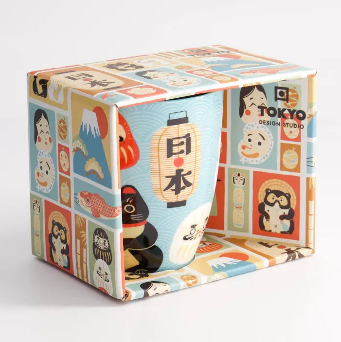 Mug Kawaii – Daruma / Maneki neko