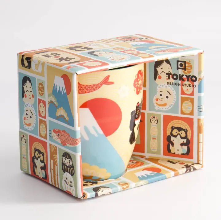 Mug Kawaii – Mont Fuji / Maneki neko