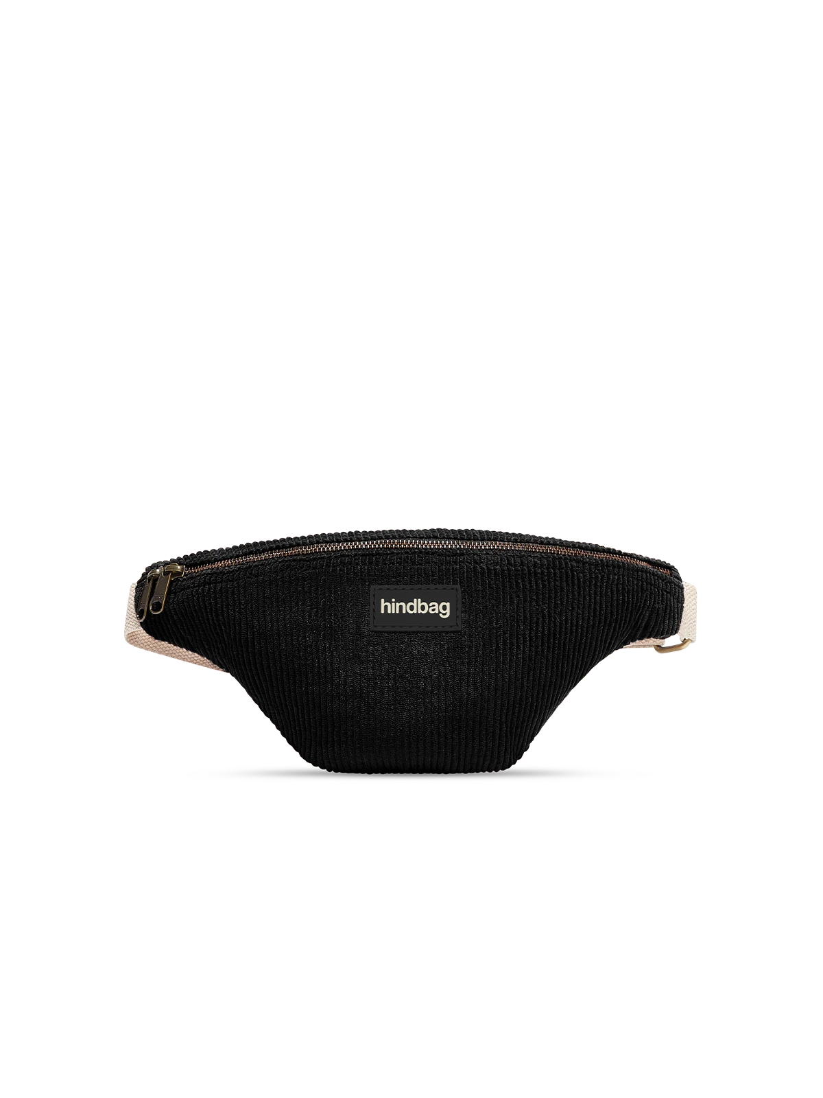 Sac banane Olivia velours noir