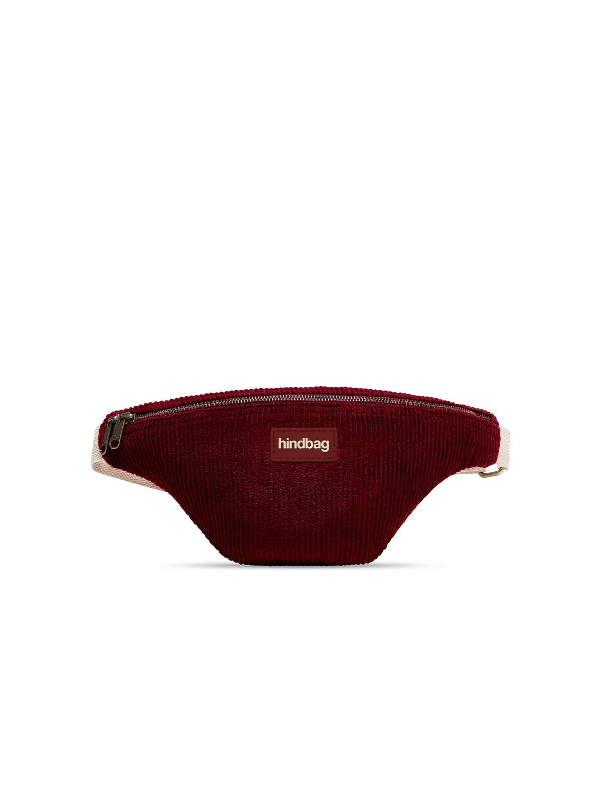 Sac banane Olivia velours bordeaux
