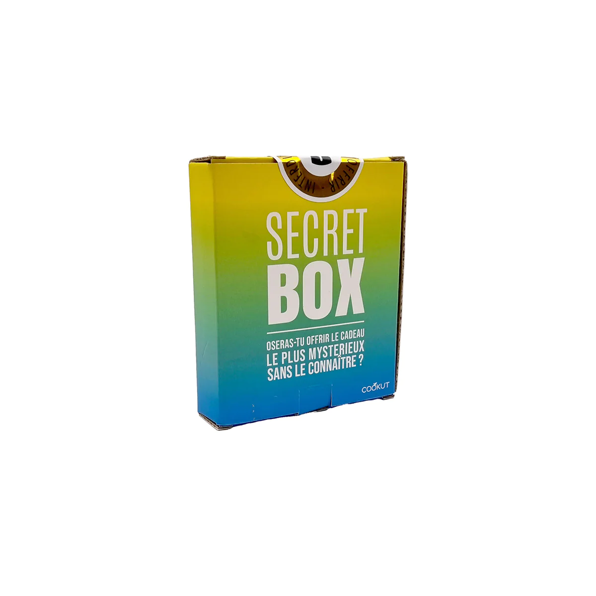 Secret Box - yellow green blue