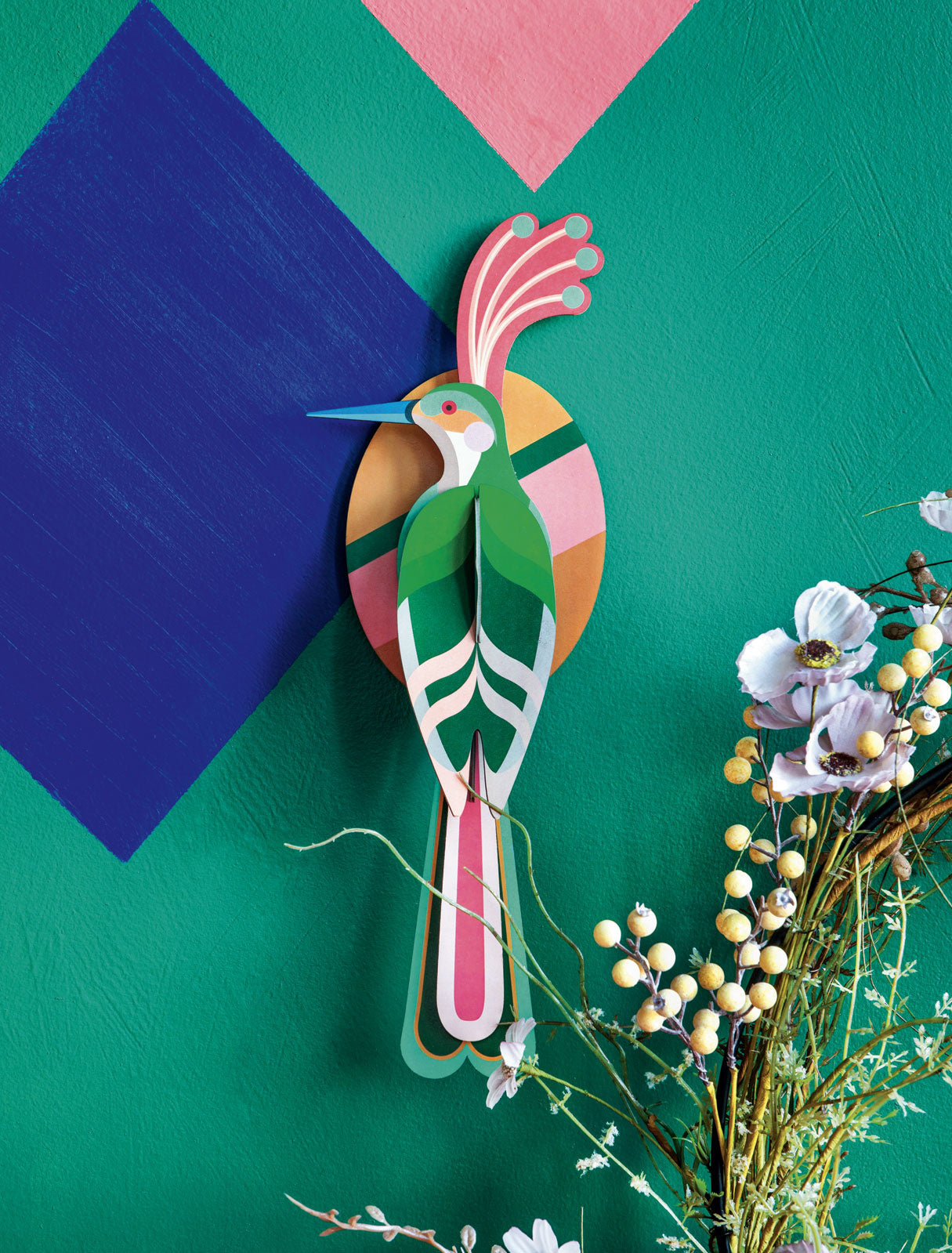 Décoration Murale Oiseau du Paradis Nias