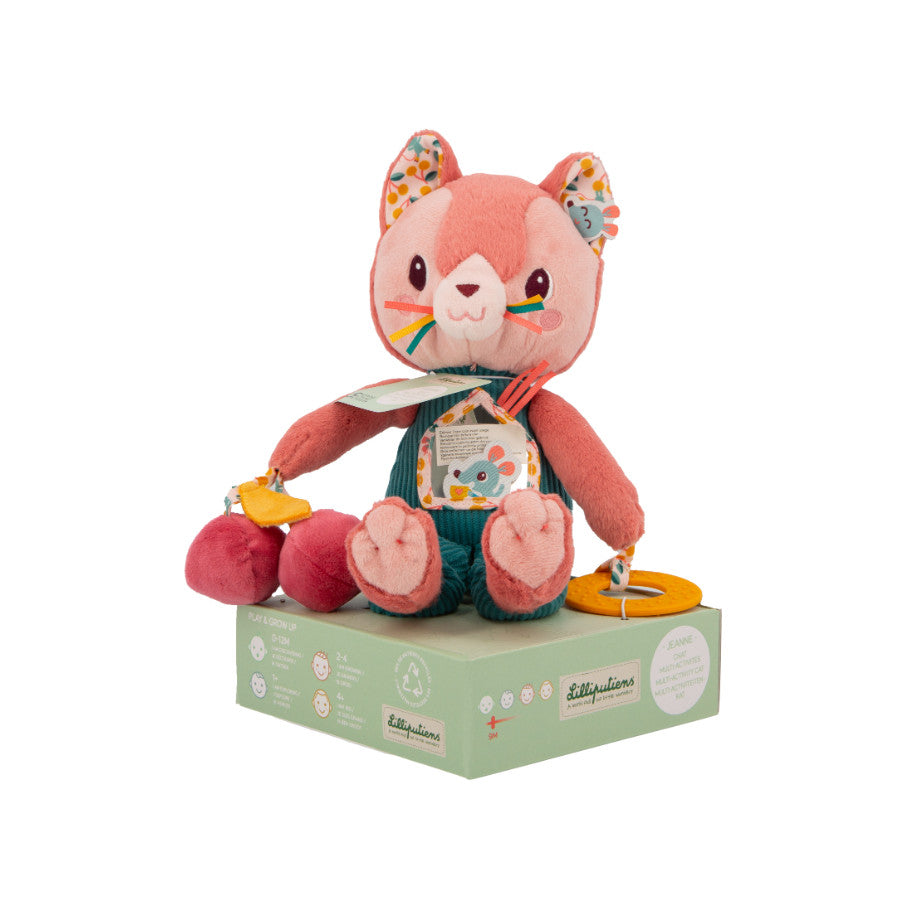 Peluche d'activités - Jeanne le Chat
