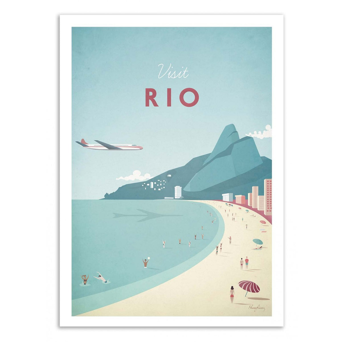 Poster visit Rio - Wall Edition