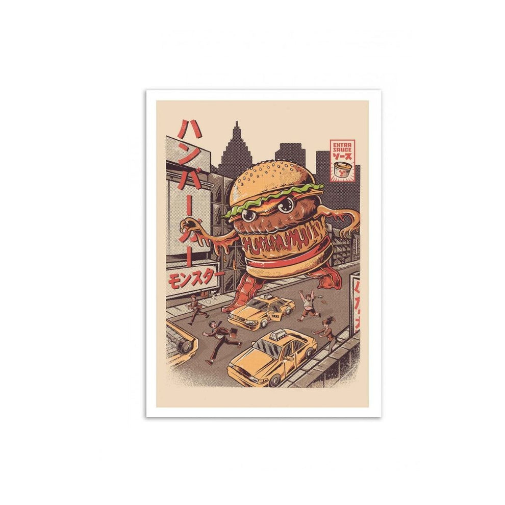 Poster Burgerzilla - Wall Editions