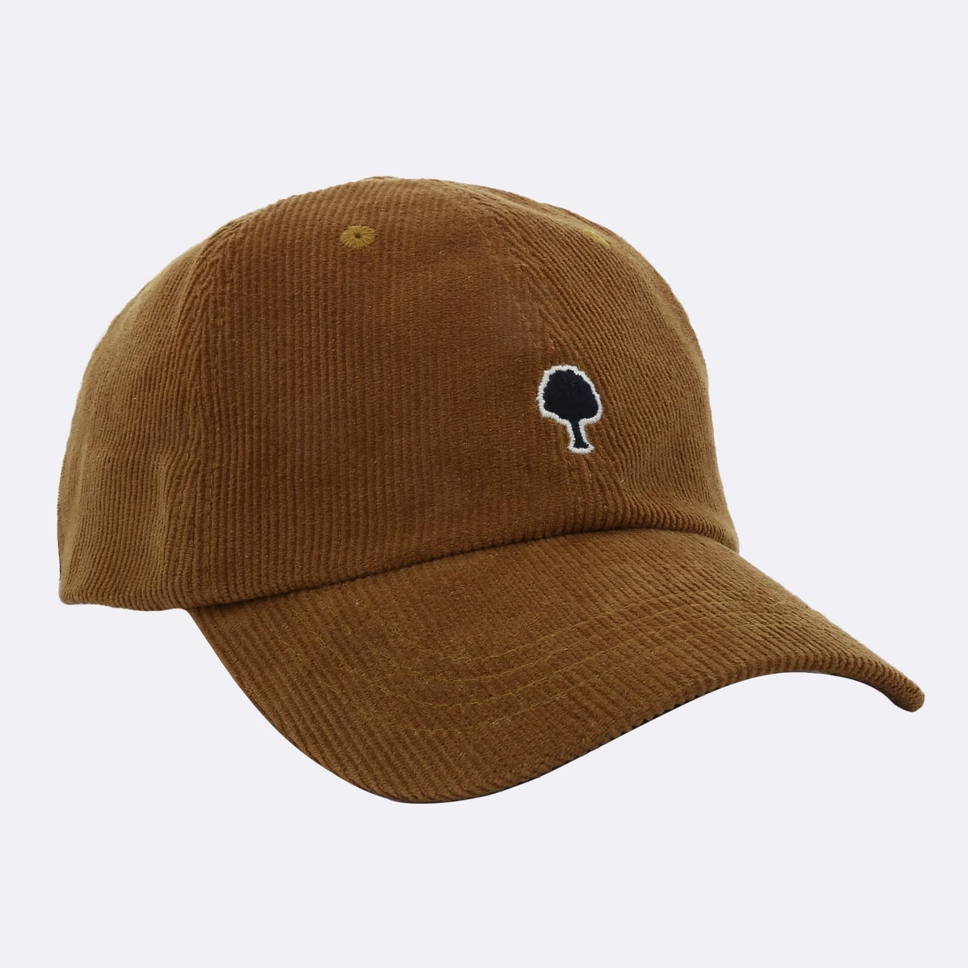 Casquette en Coton Velours Côtelé - Camel