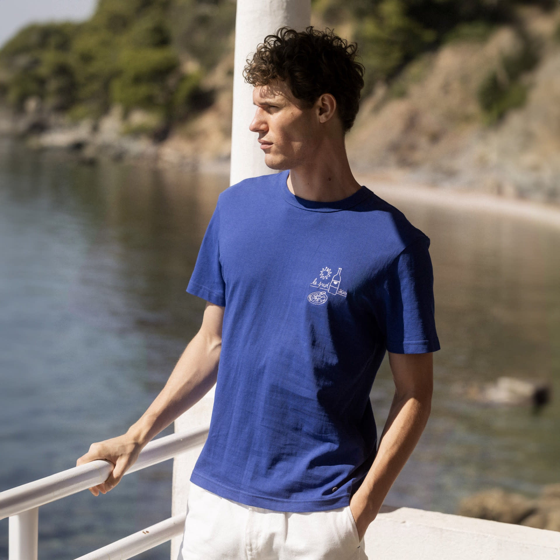 T-shirt - Lugny Le Sud Bleu