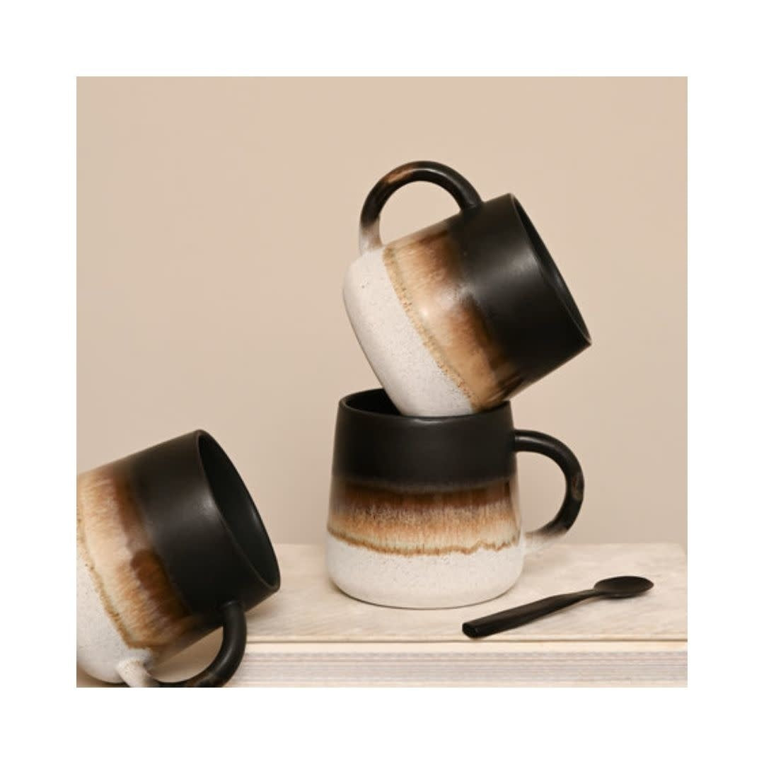 Mug en Grès - Mojave Noir - Sass&Belle
