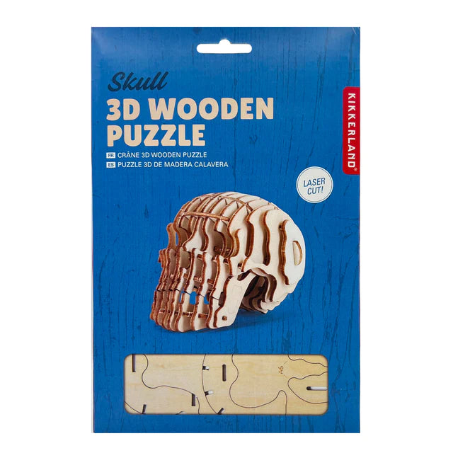 Kikkerland 3d wooden puzzle shop