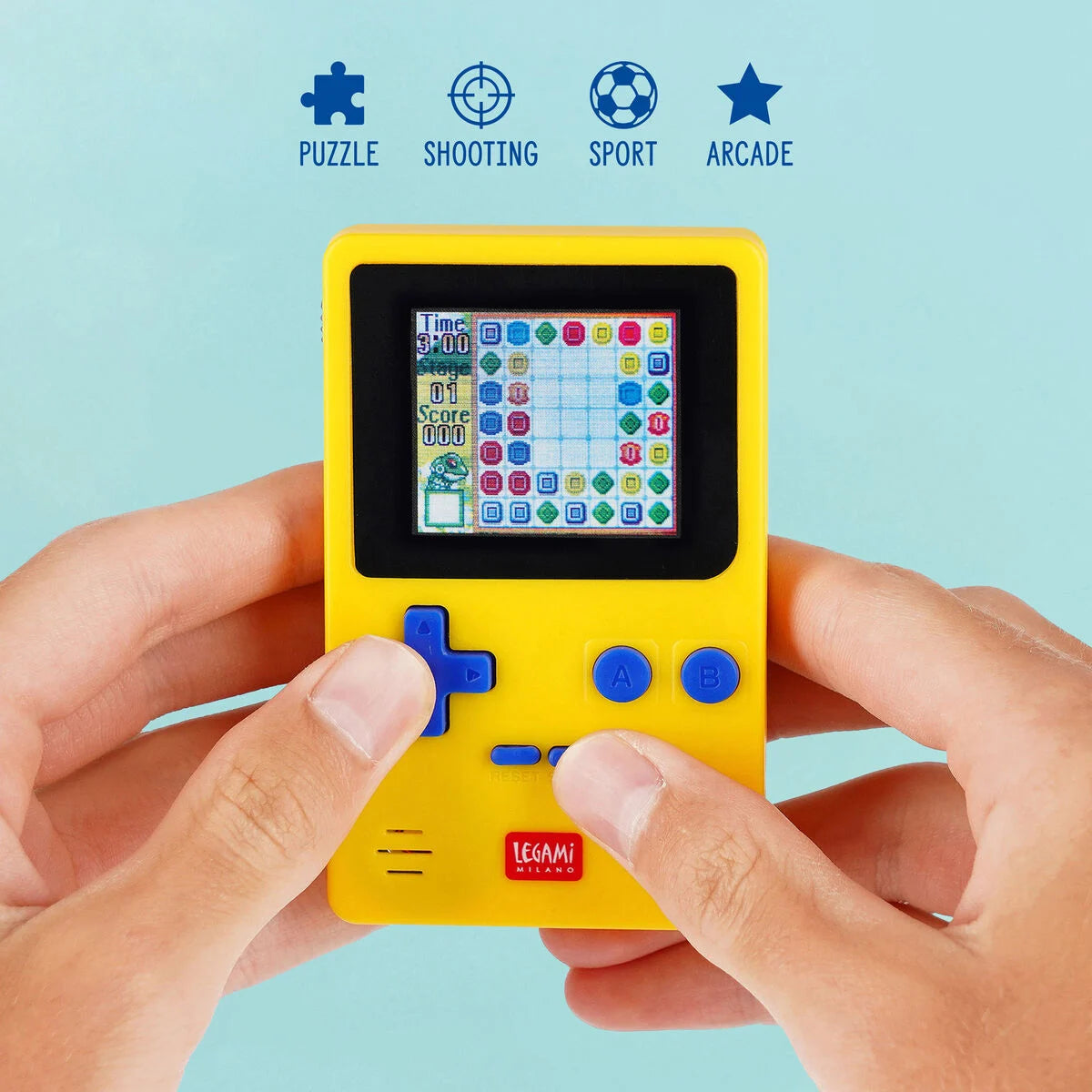 Mini Consola Portátil Legami Pocket Arcade Game. Regalos escolares . La Mini Consola Portátil Legami Pocket Arcade Game. Regalos escolares . La