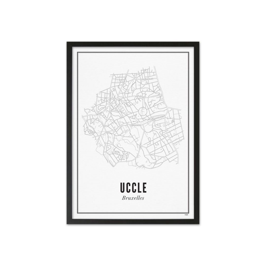 Affiche Bruxelles Uccle